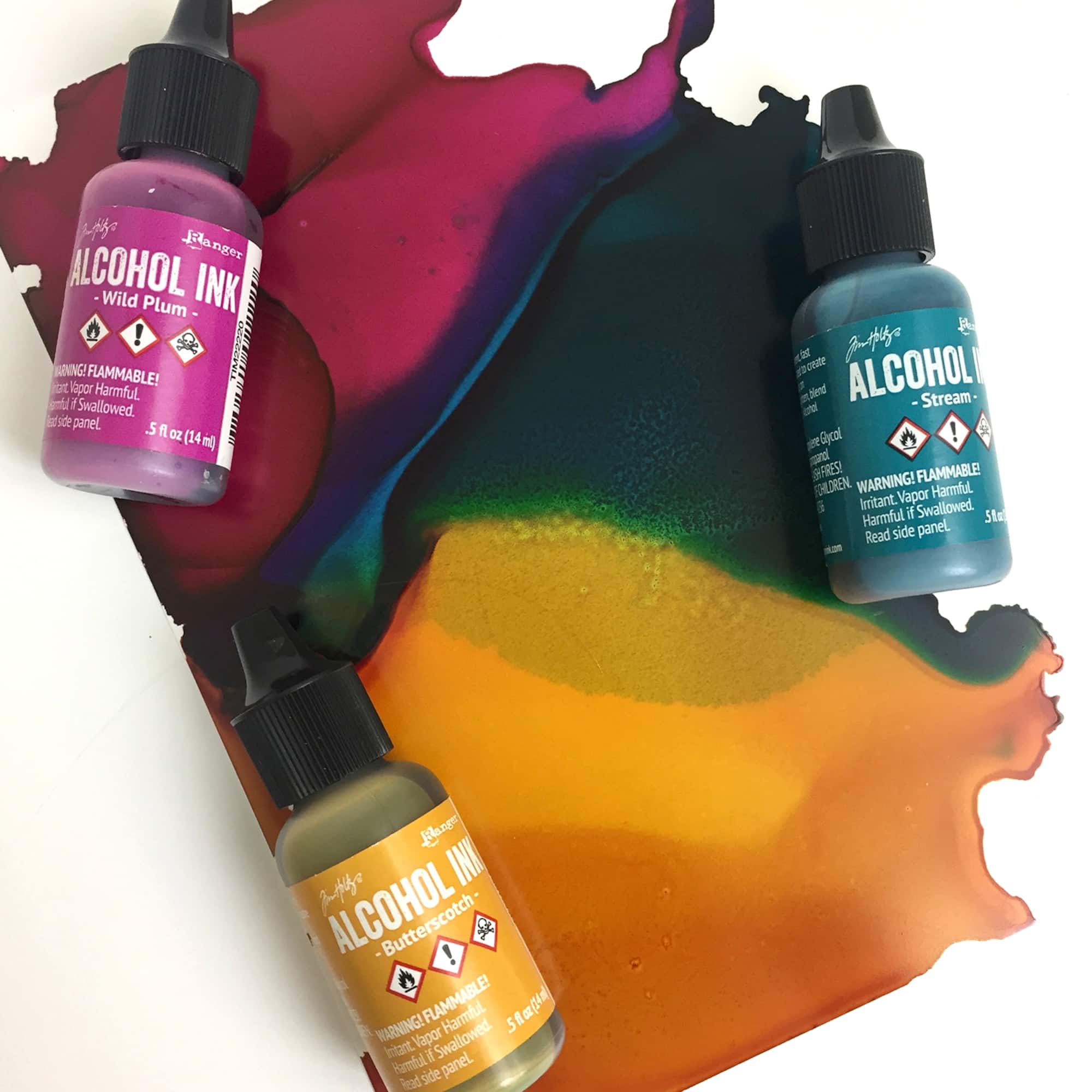 6 Packs: 3 ct. (18 total) Tim Holtz® Alcohol Ink Set